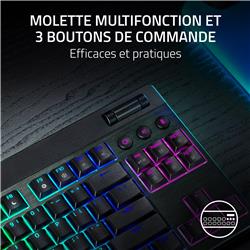 RAZER BlackWidow V4 Low Profile TKL (80 %) Clavier de jeu, Noir
