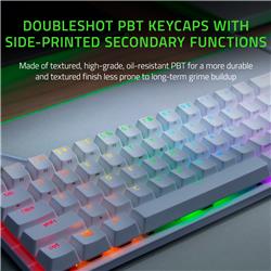 RAZER HUNTSMAN MINI 60% Gaming Keyboard, White - English, Regular Profile, Razer™ Analog Optical Switch Gen-2 (RZ03-03393400-R3