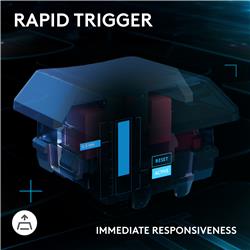 LOGITECH G515 RAPIDE TKL (80 %) Clavier de jeu, Noir