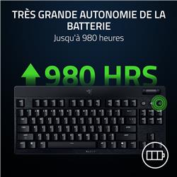 RAZER BlackWidow V4 Low Profile TKL (80 %) Clavier de jeu, Noir