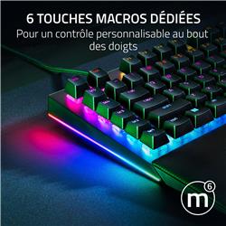 RAZER BlackWidow V4 Pleine grandeur Clavier de jeu, Noir