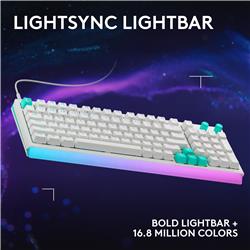 LOGITECH G512 X 98 96 % Clavier de jeu, Blanc