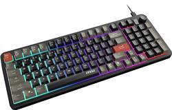 MSI FORGE GK110 US 96% Gaming Keyboard, Black - US ANSI Layout(Open Box)