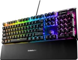 STEELSERIES Apex 5 Full Size Gaming Keyboard, Black
