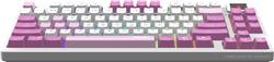 MSI FORGE GK600 TKL WIRELESS VIOLET Tenkeyless (TKL, 80%) Gaming Keyboard, English, Regular Profile, Mechanical Linear