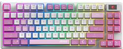 MSI FORGE GK600 TKL WIRELESS VIOLET Tenkeyless (TKL, 80%) Gaming Keyboard, English, Regular Profile, Mechanical Linear