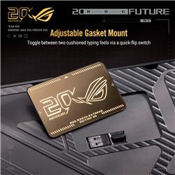 ASUS M709 ROG Azoth Extreme Edition 20 75 % Clavier de jeu, 20e an.