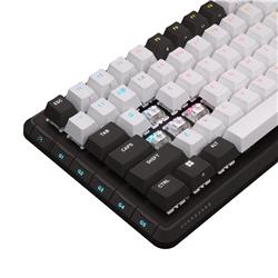 CORSAIR VANGUARD 96-MLX Quantum 96% Gaming Keyboard, Grey
