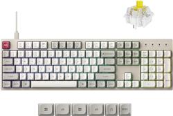 Keychron C2 Pro 8K Full Size Gaming Keyboard, White