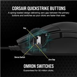 CORSAIR Right-handed - Black ()(Open Box)