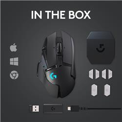 LOGITECH G502 X LIGHTSPEED Wireless Gaming Mouse -hybrid optical-mecha
