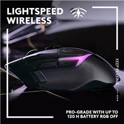 LOGITECH G502 Right-handed Gaming Mouse - Black (910-006160)(Open Box)