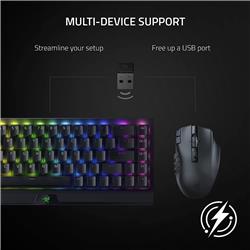 RAZER Naga V2 HyperSpeed - Wireless MMO Gaming Mouse(Open Box)