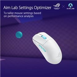 Asus ROG Harpe Ace Aim Lab Edition Wireless GamingMouse MoonlightWhite