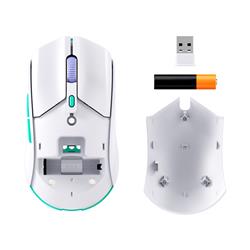 Souris de jeu blanche sans fil HyperX Pulsefire Haste 2 Core