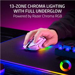 RAZER Basilisk V3 Pro 35K Souris de jeu sans fil - Blanc