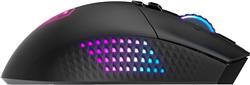 MSI VERSA PRO WIRELESS Gaming Mouse - Black, 15 Buttons with 13 Programmable Buttons via MSI Center, 26000 DPI (VERSA PRO W)