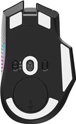 MSI VERSA PRO WIRELESS Gaming Mouse - Black, 15 Buttons with 13 Programmable Buttons via MSI Center, 26000 DPI (VERSA PRO W)