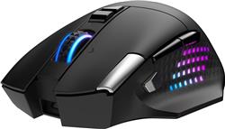 MSI VERSA PRO WIRELESS Gaming Mouse - Black, 15 Buttons with 13 Programmable Buttons via MSI Center, 26000 DPI (VERSA PRO W)