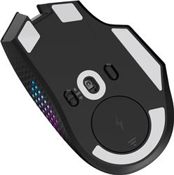MSI VERSA PRO WIRELESS Gaming Mouse - Black, 15 Buttons with 13 Programmable Buttons via MSI Center, 26000 DPI (VERSA PRO W)