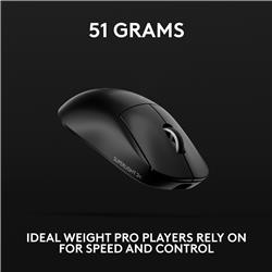 LOGITECH G PRO X SUPERLIGHT 2c Gaming Mouse - Black