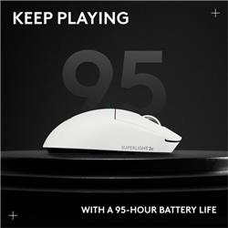 LOGITECH G PRO X SUPERLIGHT 2c Gaming Mice - Blanc