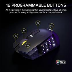 CORSAIR Scimitar Elite Wireless SE Gaming Mouse - Gun Metal