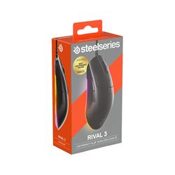STEELSERIES Rival 3 Gen 2 Gaming Mice - Noir