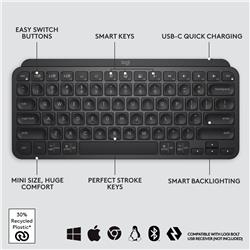 LOGITECH MX CLÉS MINI (NOIR)