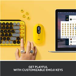 LOGITECH Pop Keys - Blast Yellow