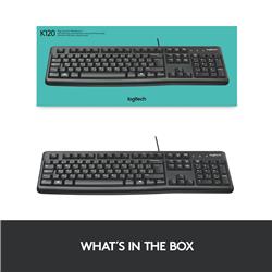 LOGITECH K120 USB Keyboard(Open Box)
