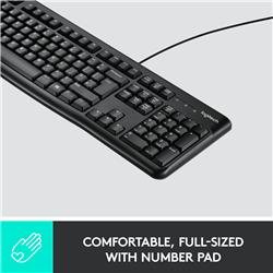 LOGITECH K120 USB Keyboard(Open Box)