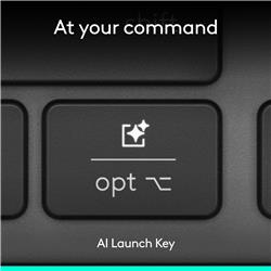 LOGITECH Full Size Productivity Keyboard, GRAPHITE