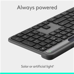 LOGITECH Full Size Productivity Keyboard, GRAPHITE