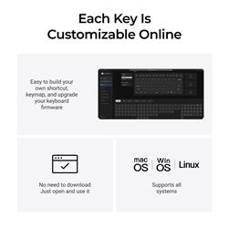 Keychron B1 Pro 75% Productivity Keyboard, Black