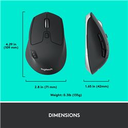 LOGITECH M720 Triathlon Multi device Wireless Mouse