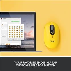LOGITECH Pop Mouse - Blast Yellow