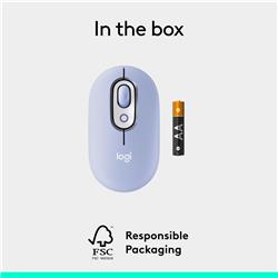 LOGITECH POP Wireless Mouse (Lilac)