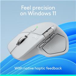 LOGITECH MX Master 4 Right-handed Ergonomic Mice - Pale Grey(Open Box)