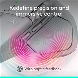 LOGITECH MX Master 4 Right-handed Ergonomic Mice - Pale Grey