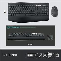 LOGITECH MK850 Performance Wireless Keyboard & Mouse Combo, French