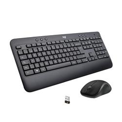 LOGITECH Advanced Wireless Keyboard Mouse Combo - French