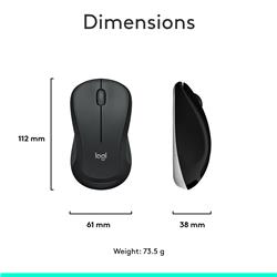 LOGITECH Advanced Wireless Keyboard Mouse Combo - French