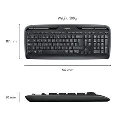 LOGITECH MK320 Wireless Desktop Combo French