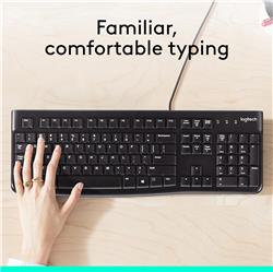 LOGITECH K120 USB Keyboard - French (920-002851)(Open Box)
