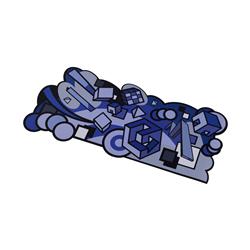 ONEOFZERO Cloth Deskpad - Artist Series - Andre Kan - Dark