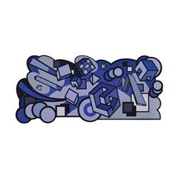 ONEOFZERO Cloth Deskpad - Artist Series - Andre Kan - Dark