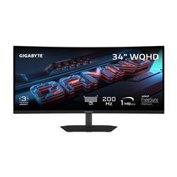 GIGABYTE G34WQC2 34"  3440x1440 200Hz VA Curved Gaming Monitor