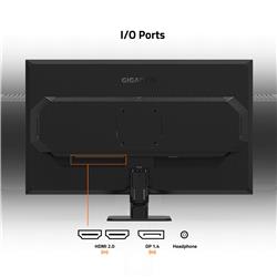 GIGABYTE 31.5" 2560 x 1440 QHD SS IPS 180Hz Gaming Monitor