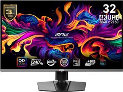 MSI MPG 321URX QD-OLED 32" 16:9 UHD, 240Hz 0.03ms Monitor, AI engine